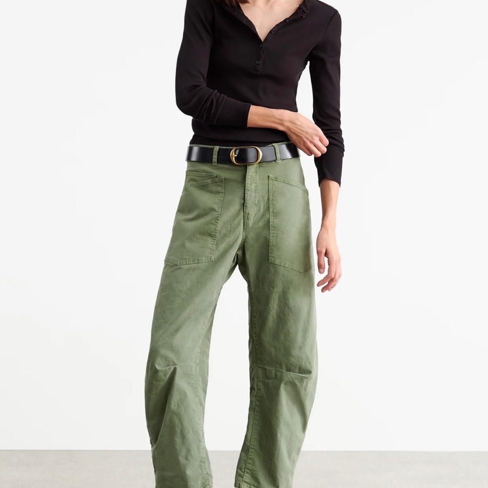 Nili Lotan Camo Green Women's Pant